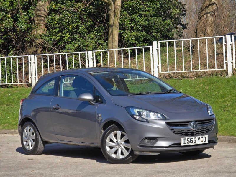 2015 Vauxhall Corsa 1.2i Design Euro 6 3dr in Grey — image 1