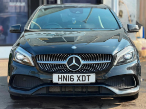 2016 Mercedes-Benz A Class 1.6 A180 Amg Line (premium) 7g-Dct Euro 6 (s/s) 5dr in Black — image 5