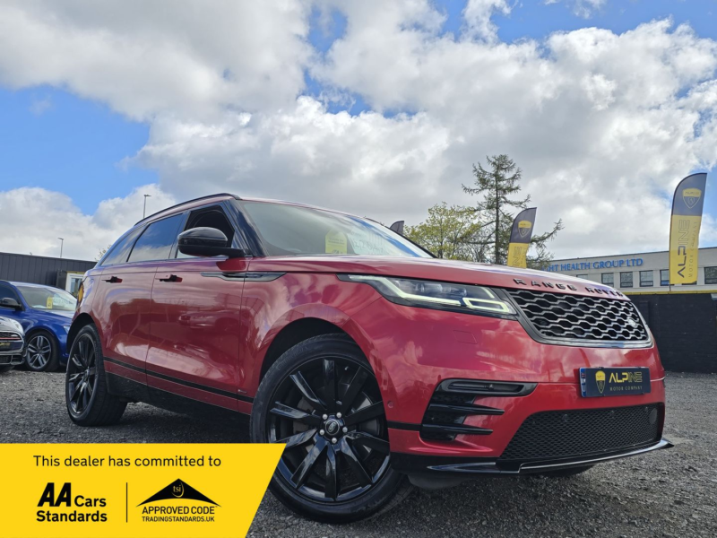 2019 Land Rover Range Rover Velar 3.0 D300 R-Dynamic Hse SUV 5dr Diesel Auto 4WD Euro 6 (s/s) (300 Ps) in Red — image 1