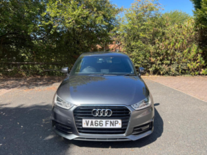 2017 Audi A1 1.4 Tfsi Cod S Line Sportback Euro 6 (s/s) 5dr in Grey — image 2