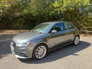 2017 Audi A1 1.4 Tfsi Cod S Line Sportback Euro 6 (s/s) 5dr in Grey — image 3