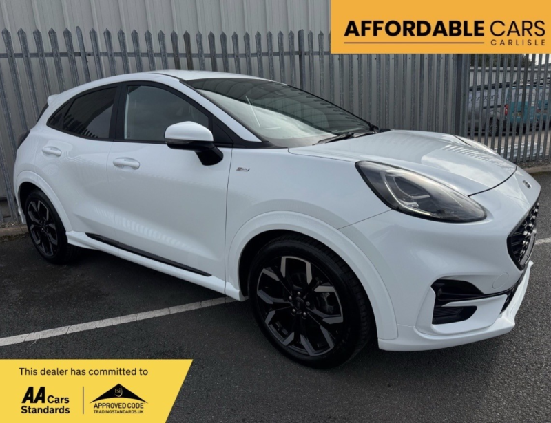 2022 Ford Puma St-Line X 1.0 Ecoboost Mhev in White — image 1