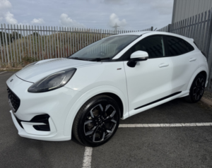 2022 Ford Puma St-Line X 1.0 Ecoboost Mhev in White — image 2