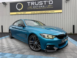 2018 BMW 4 Series 2.0 430i M Sport Auto Euro 6 (s/s) 2dr in Blue — image 3