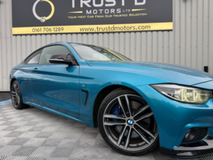 2018 BMW 4 Series 2.0 430i M Sport Auto Euro 6 (s/s) 2dr in Blue — image 4