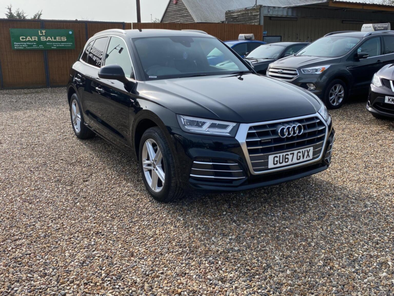 2017 Audi Q5 2.0 Tdi S Line S Tronic Quattro Euro 6 (s/s) 5dr in Black — image 1