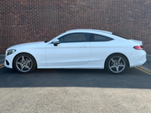 2018 Mercedes-Benz C Class 2.0 C200 Amg Line G-Tronic+ Euro 6 (s/s) 2dr in White — image 5