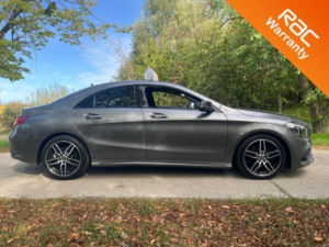 2017 Mercedes-Benz Cla 1.6 Cla180 Amg Line Coupe 4dr Petrol Manual Euro 6 (s/s) (122 Ps) in Grey — image 2