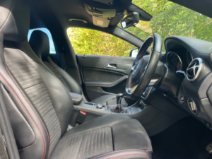 2017 Mercedes-Benz Cla 1.6 Cla180 Amg Line Coupe 4dr Petrol Manual Euro 6 (s/s) (122 Ps) in Grey — image 4