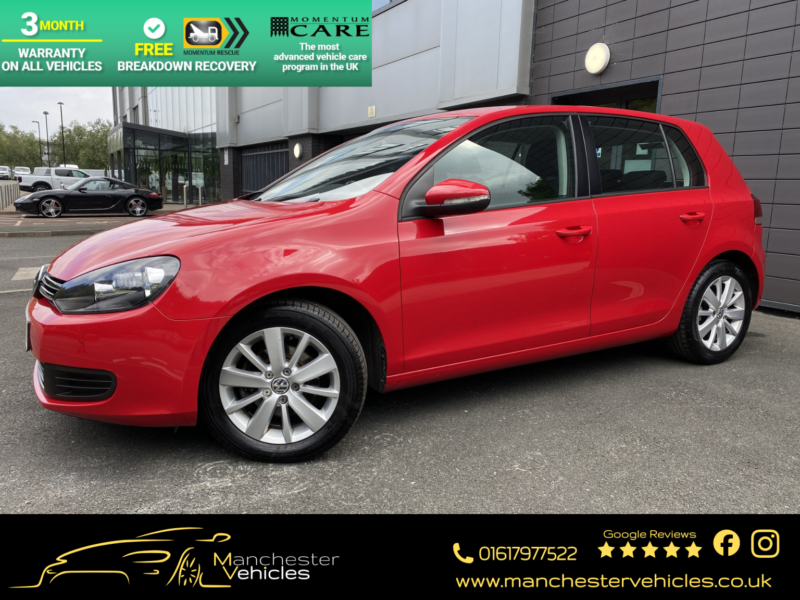 2012 Volkswagen Golf 1.6 Tdi Match in Red — image 1