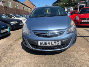 2014 Vauxhall Corsa 1.2 16v Excite Euro 5 5dr (a/c) in Blue — image 2