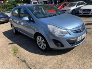 2014 Vauxhall Corsa 1.2 16v Excite Euro 5 5dr (a/c) in Blue — image 3