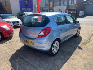 2014 Vauxhall Corsa 1.2 16v Excite Euro 5 5dr (a/c) in Blue — image 4
