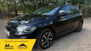 2024 Volkswagen Polo 1.0 Tsi Match DSG Euro 6 (s/s) 5dr in Black — image 3