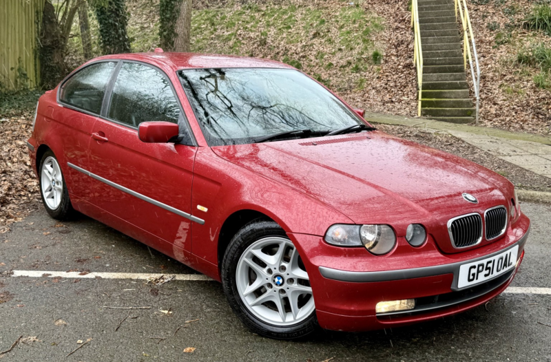 2001 BMW 3 Series 325ti 190*hpiclear-Ulez**great Value Solid Drivers Car** in Red — image 1
