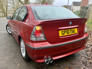 2001 BMW 3 Series 325ti 190*hpiclear-Ulez**great Value Solid Drivers Car** in Red — image 6