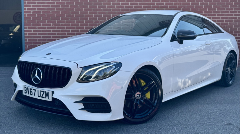 2017 Mercedes-Benz E Class 2.0 E220d Amg Line in White — image 1