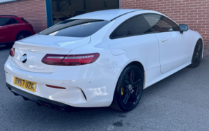 2017 Mercedes-Benz E Class 2.0 E220d Amg Line in White — image 5