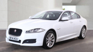 2014 Jaguar Xf 2.2d R-Sport Auto Euro 5 (s/s) 4dr in White — image 2