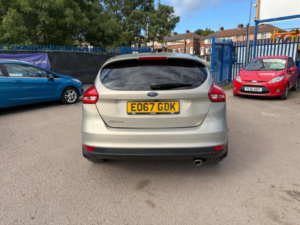 2017 Ford Focus 2.0 Tdci Titanium X Powershift Euro 6 (s/s) 5dr in Silver — image 5