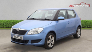 2014 Skoda Fabia 1.2 Se Euro 5 5dr in Blue — image 2
