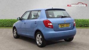 2014 Skoda Fabia 1.2 Se Euro 5 5dr in Blue — image 3