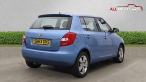 2014 Skoda Fabia 1.2 Se Euro 5 5dr in Blue — image 4