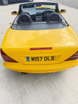 2000 Mercedes-Benz Slk 2.3 Slk230 Kompressor Convertible 2dr Petrol Automatic (235 G/km, 197 Bhp) in Yellow — image 4