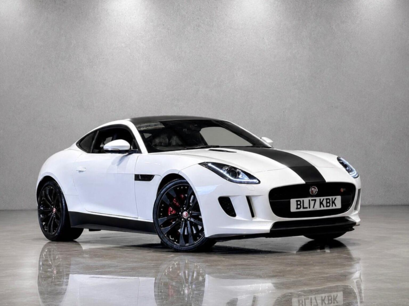 2017 Jaguar F-Type 3.0 V6 Auto Euro 6 (s/s) 2dr in White — image 1