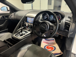 2017 Jaguar F-Type 3.0 V6 Auto Euro 6 (s/s) 2dr in White — image 3
