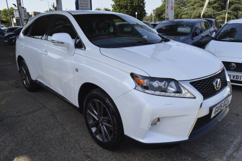 2015 Lexus Rx 3.5 450h V6 F Sport in White — image 1