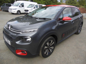 2017 Citroen C3 1.2 Puretech Flair Eat6 Euro 6 (s/s) 5dr in Grey — image 3