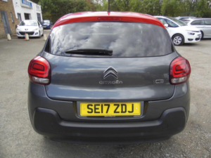 2017 Citroen C3 1.2 Puretech Flair Eat6 Euro 6 (s/s) 5dr in Grey — image 5