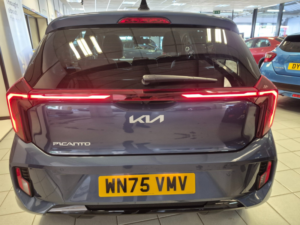 2025 Kia Picanto 1.0 3 Hatchback 5dr Petrol AMT Euro 6 (s/s) (62 Bhp) in Blue — image 6