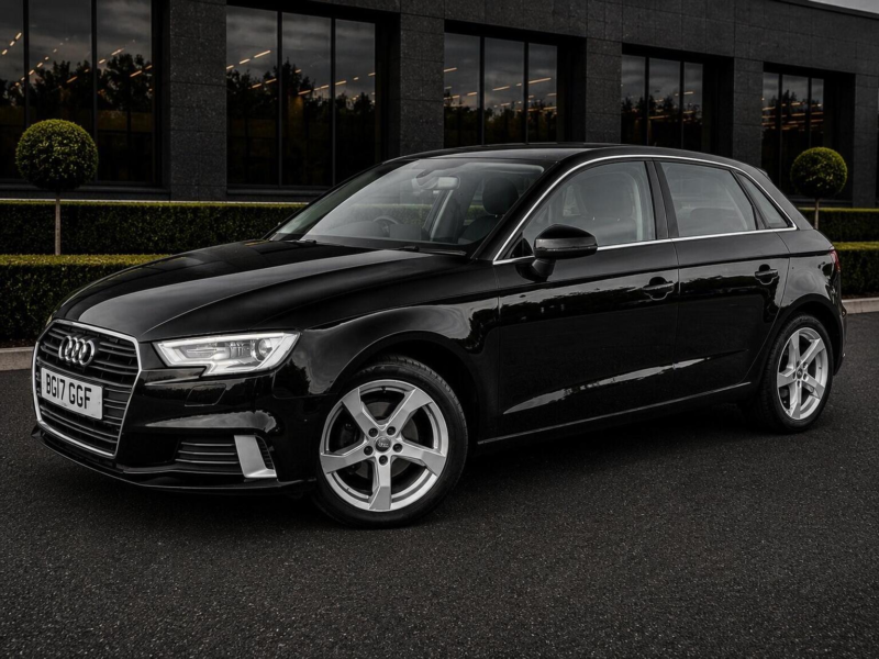 2017 Audi A3 1.4 Tfsi Cod Sport Sportback S Tronic Euro 6 (s/s) 5dr in Black — image 1