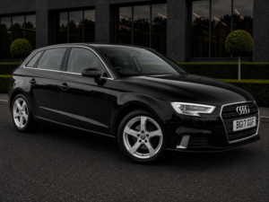 2017 Audi A3 1.4 Tfsi Cod Sport Sportback S Tronic Euro 6 (s/s) 5dr in Black — image 4