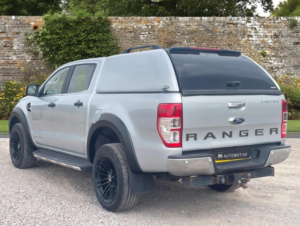 2021 Ford Ranger 2.0 Ecoblue Limited Auto 4WD Euro 6 (s/s) 4dr in Silver — image 3