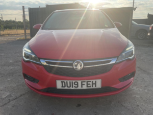 2019 Vauxhall Astra 1.4i Turbo Elite Nav Euro 6 5dr in Red — image 2