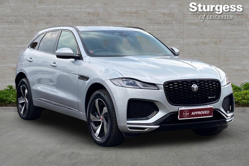 2022 Jaguar F-Pace 2.0 P400e 17.1kwh R-Dynamic Hse Auto AWD Euro 6 (s/s) 5dr in Silver — image 1