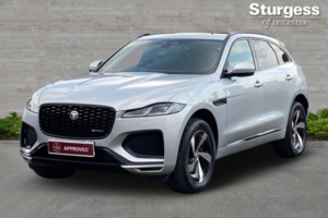 2022 Jaguar F-Pace 2.0 P400e 17.1kwh R-Dynamic Hse Auto AWD Euro 6 (s/s) 5dr in Silver — image 3