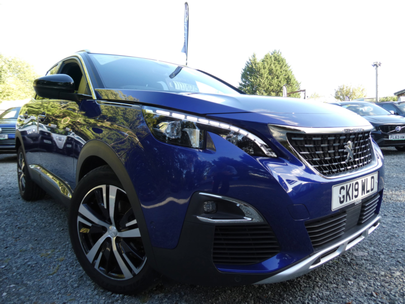 2019 Peugeot 3008 1.5 Bluehdi Gt Line SUV 5dr Diesel Manual Euro 6 (s/s) (130 Ps) in Blue — image 1