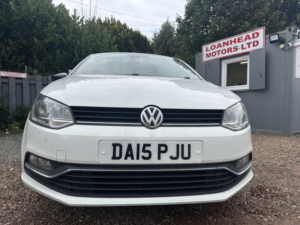 2015 Volkswagen Polo 1.4 Tdi Bluemotion Tech Se Design in White — image 3