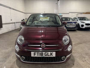 2018 Fiat 500 1.2 500 E6b 1.2 69hp Lounge in Red — image 3