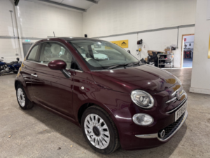 2018 Fiat 500 1.2 500 E6b 1.2 69hp Lounge in Red — image 4