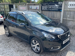 2018 Peugeot 2008 1.2 Puretech Allure Euro 6 (s/s) 5dr in Black — image 2