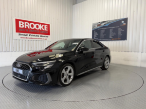 2020 Audi A3 1.5 Tfsi 35 S Line S Tronic Euro 6 (s/s) 4dr in Black — image 3