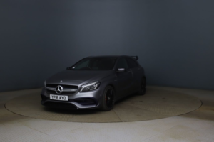 2016 Mercedes-Benz A Class 2.0 A45 Amg (premium) Hatchback 5dr Petrol Spds Dct 4matic Euro 6 (s/s) (381 Ps) in Grey — image 3