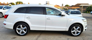 2012 Audi Q7 3.0l Tfsi- S Line - 7 Seater-Ulez/caz Pass-Free 18months Gold Warranty & 12months Aa Breakdown Cover in White — image 3