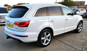 2012 Audi Q7 3.0l Tfsi- S Line - 7 Seater-Ulez/caz Pass-Free 18months Gold Warranty & 12months Aa Breakdown Cover in White — image 4