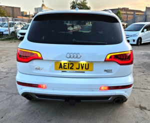 2012 Audi Q7 3.0l Tfsi- S Line - 7 Seater-Ulez/caz Pass-Free 18months Gold Warranty & 12months Aa Breakdown Cover in White — image 5